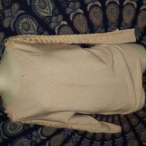 Siren Lily size medium,  sweater w/ pearls